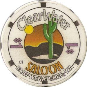 clearwater saloon 1 dollar casino chip
