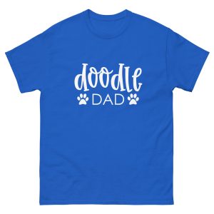 doodle dad shirt blue