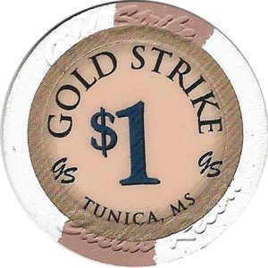 gold strike casino chip