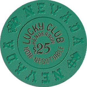 lucky club casino 25 dollar chip
