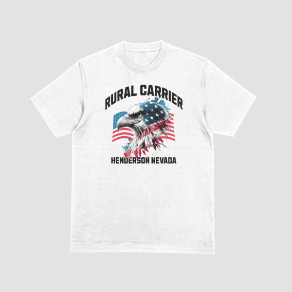 rural carrier eagle white shirt