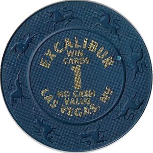 Excalibur win card chip